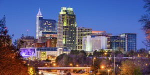 Raleigh, NC skyline